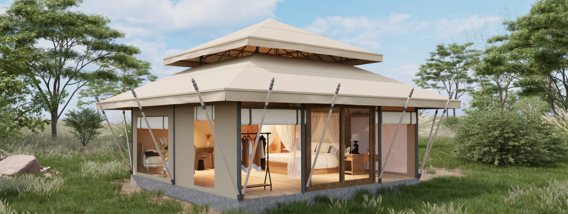 索县户外野奢帐篷